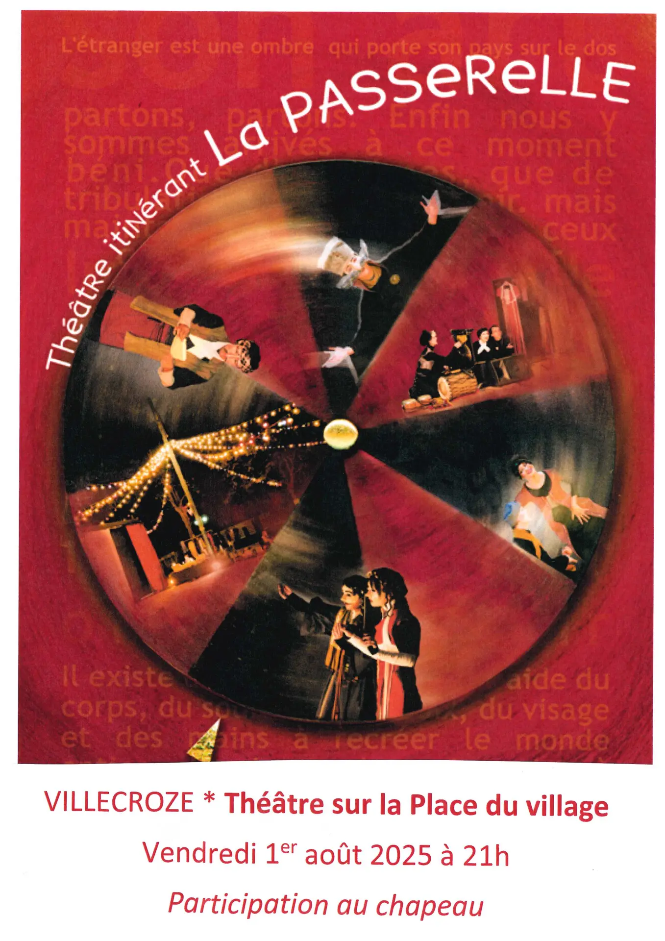 Théâtre itinérant La Passerelle_Villecroze