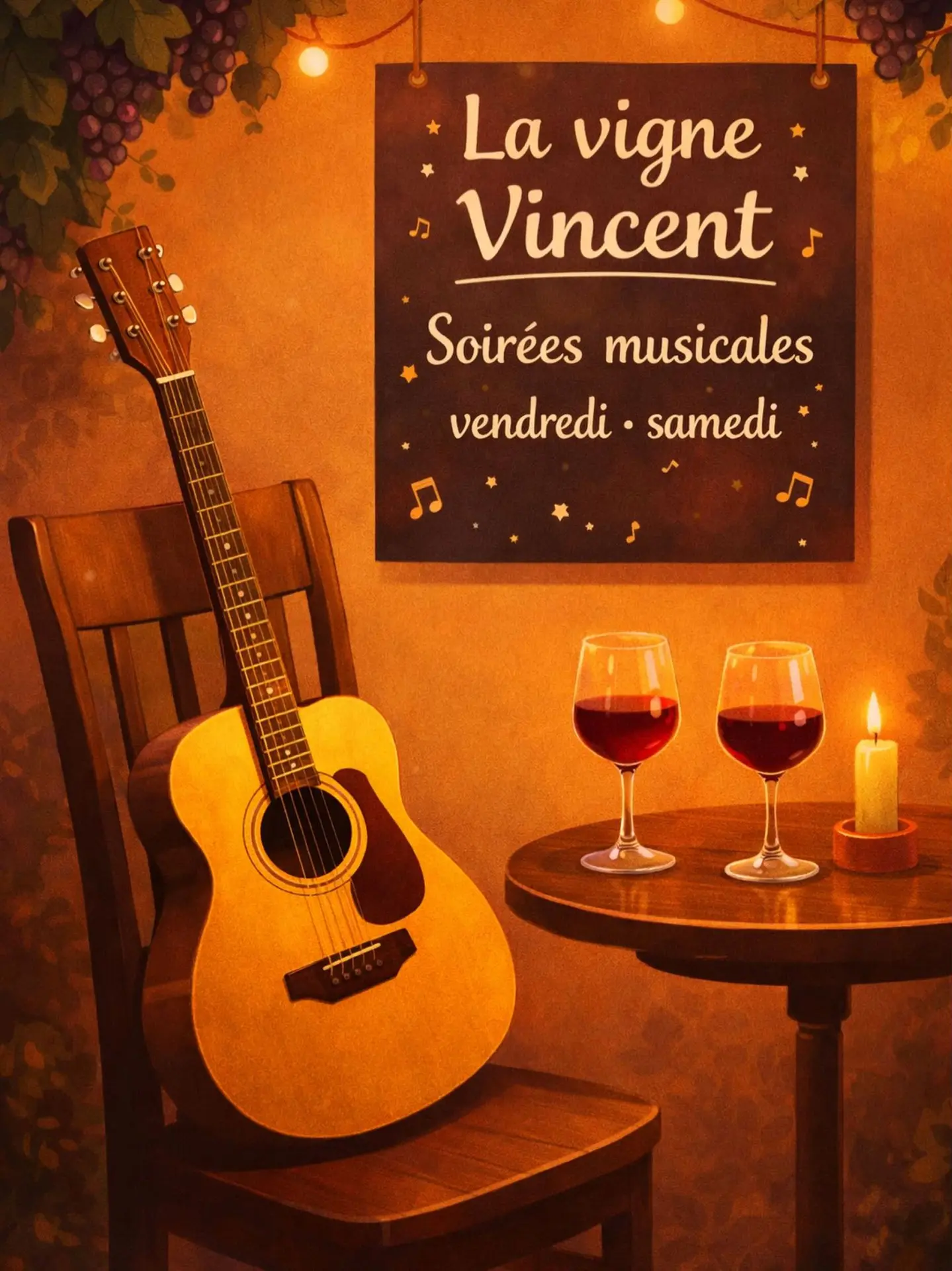 Vendredi et Samedi soirs