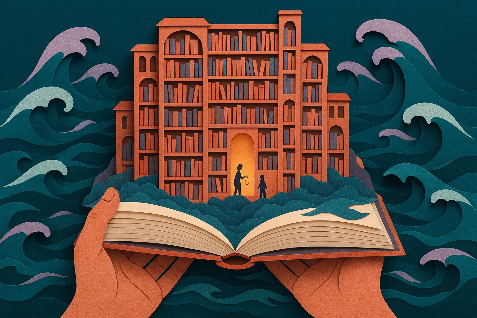 dessin d'un livre ouvert