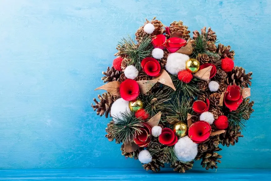 Atelier floral : sphère végétale aux éclats de noël_Sainte-Maxime