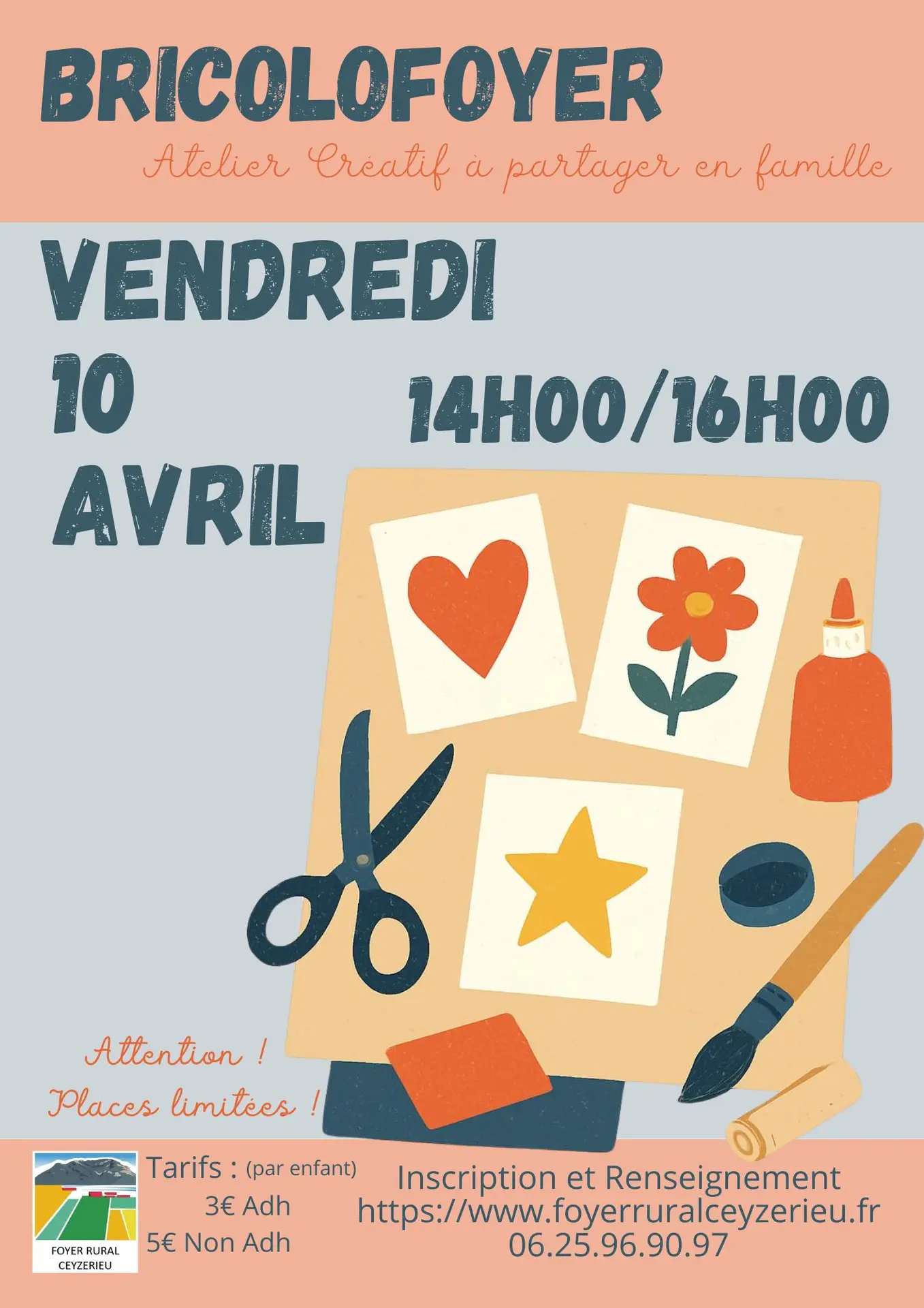 Atelier créatif à partager en famille : BricolOfoyer_Ceyzérieu