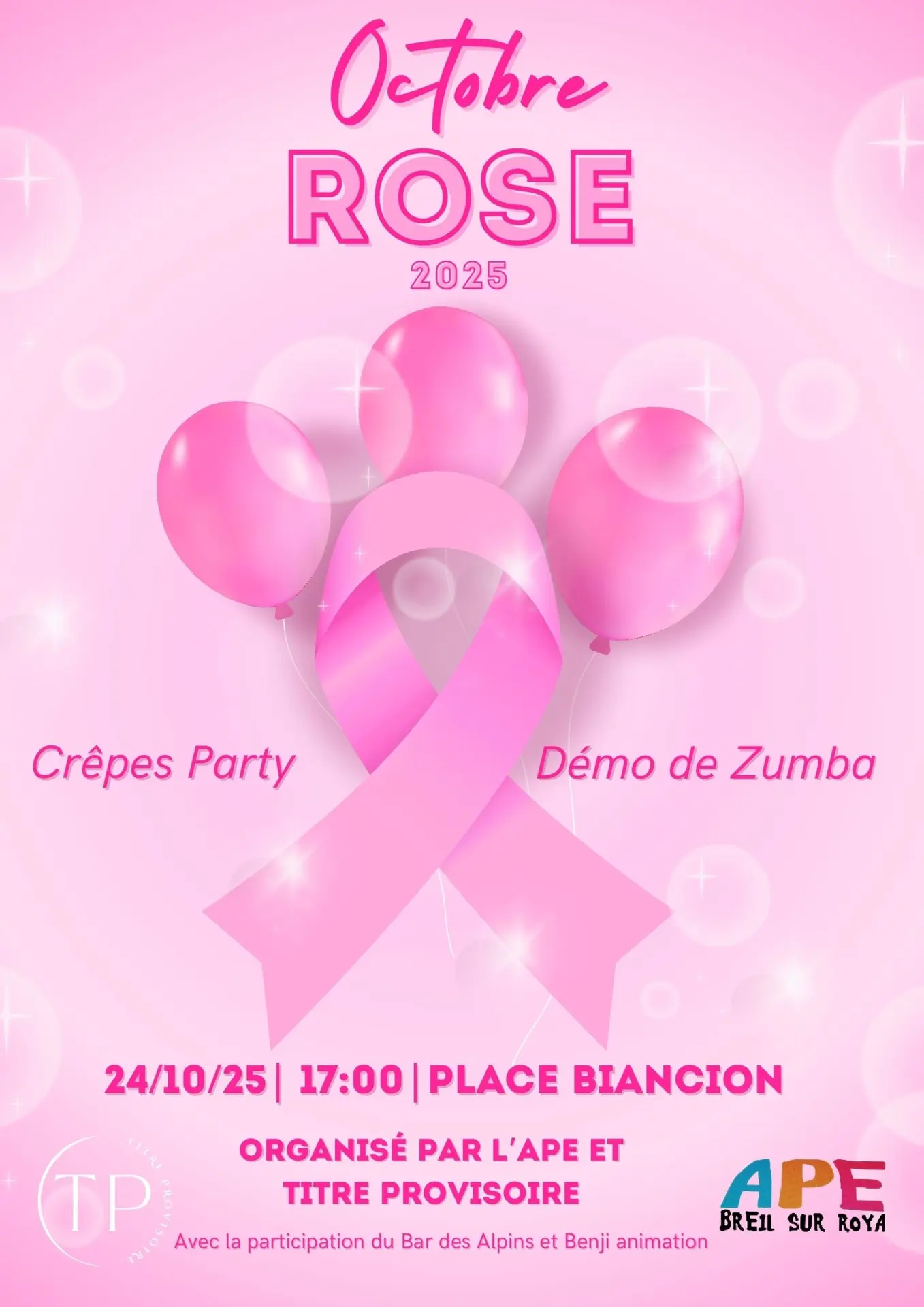 soirée octobre rose_Breil-sur-Roya