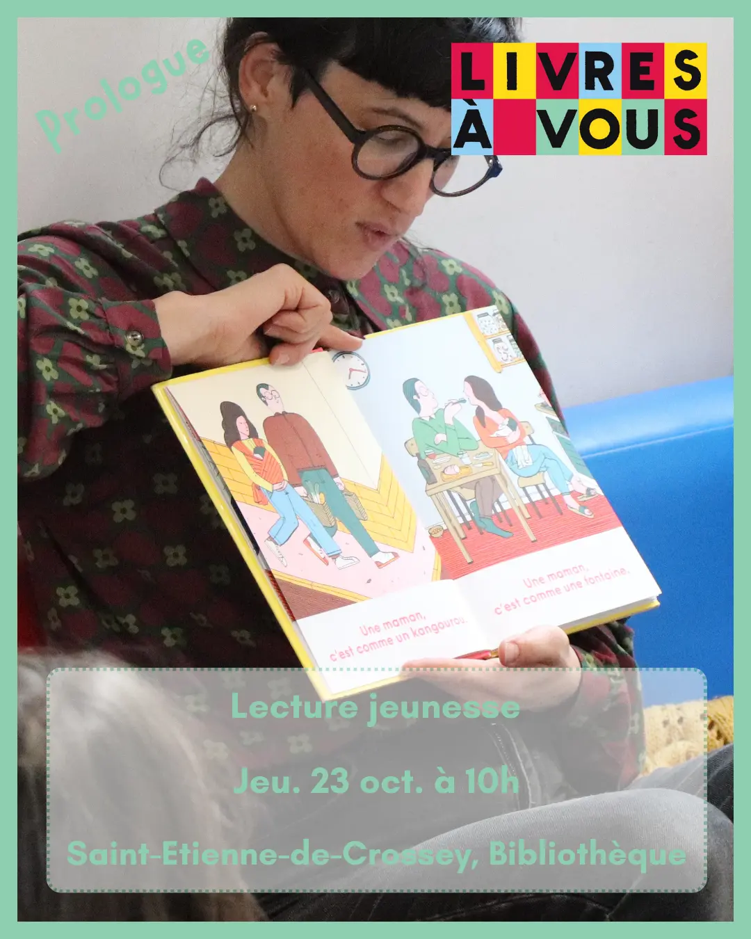 Rudy raconte nous une histoire - spécial Livres à vous_Saint-Étienne-de-Crossey