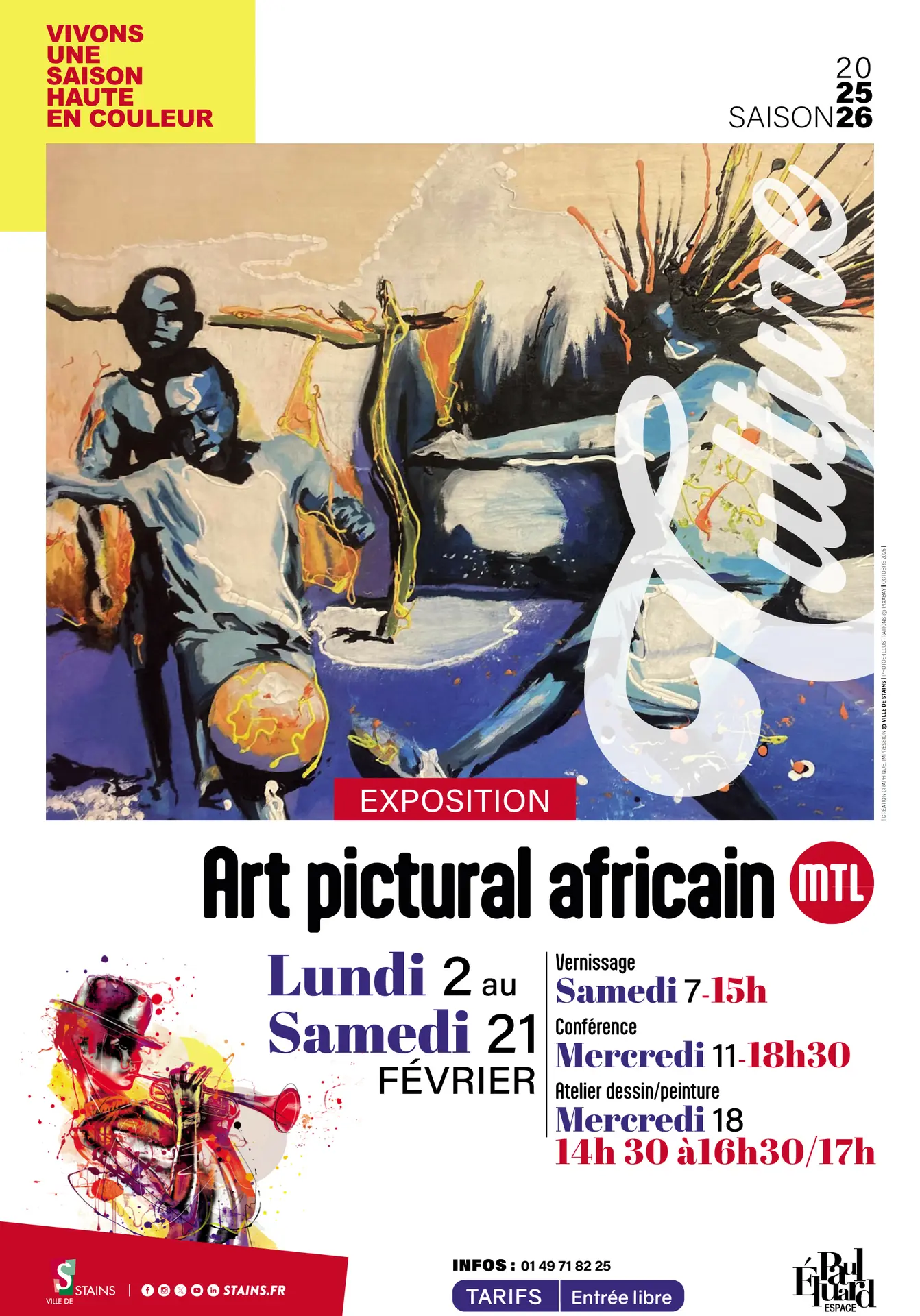 Exposition -Art pictural africain_Stains