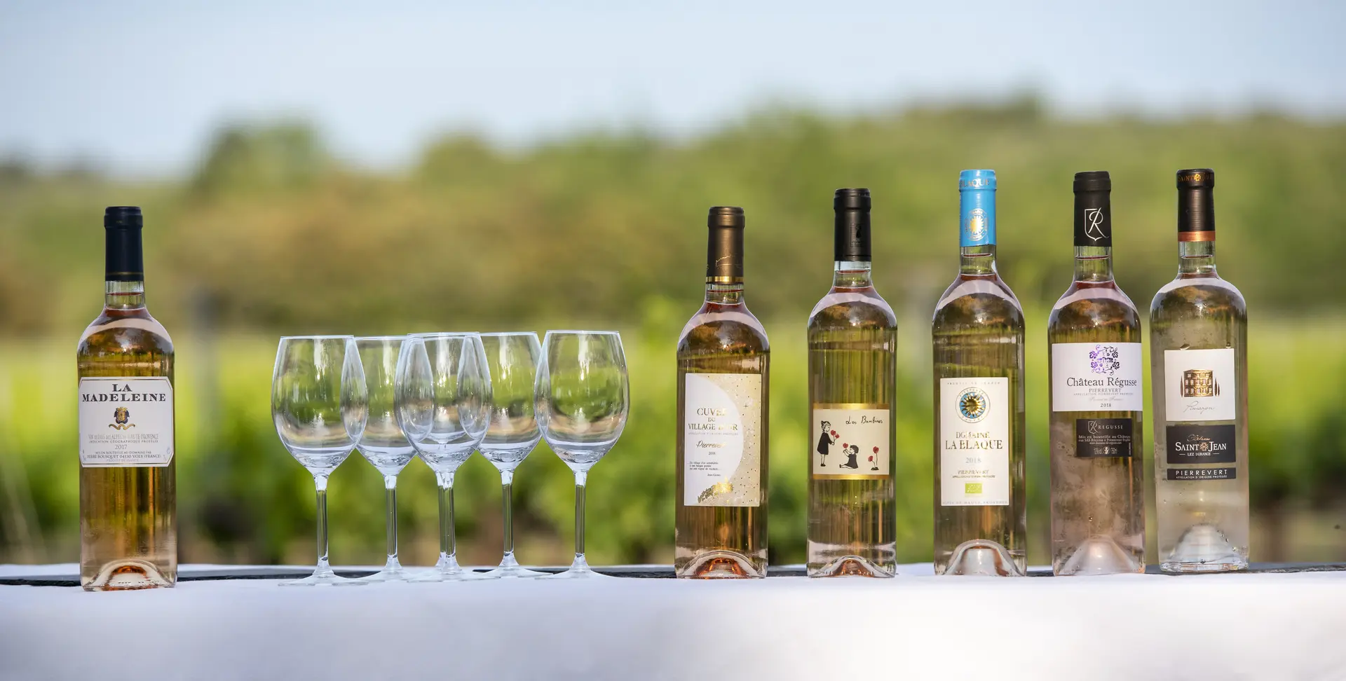 Les rosés de Haute provence