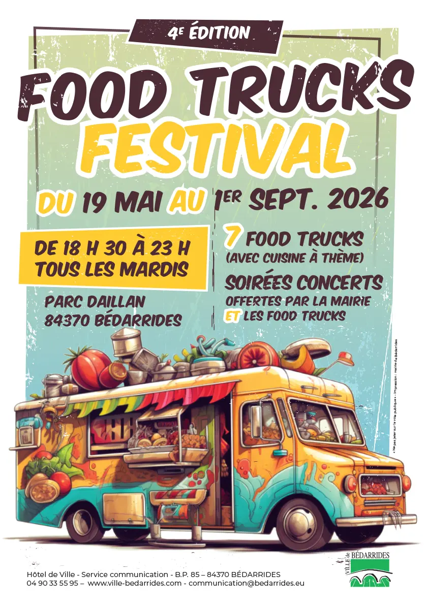Foodtrucks festival - 3ème édition_Bédarrides