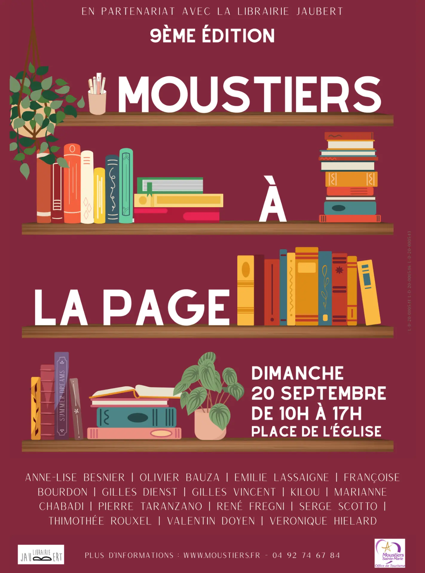 9th edition Moustiers à la Page ! - Meeting around books and comics_Moustiers-Sainte-Marie