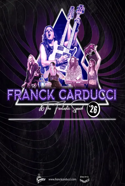 Affiche_Franck Carducci & The Fantastic Squad_Péronnas