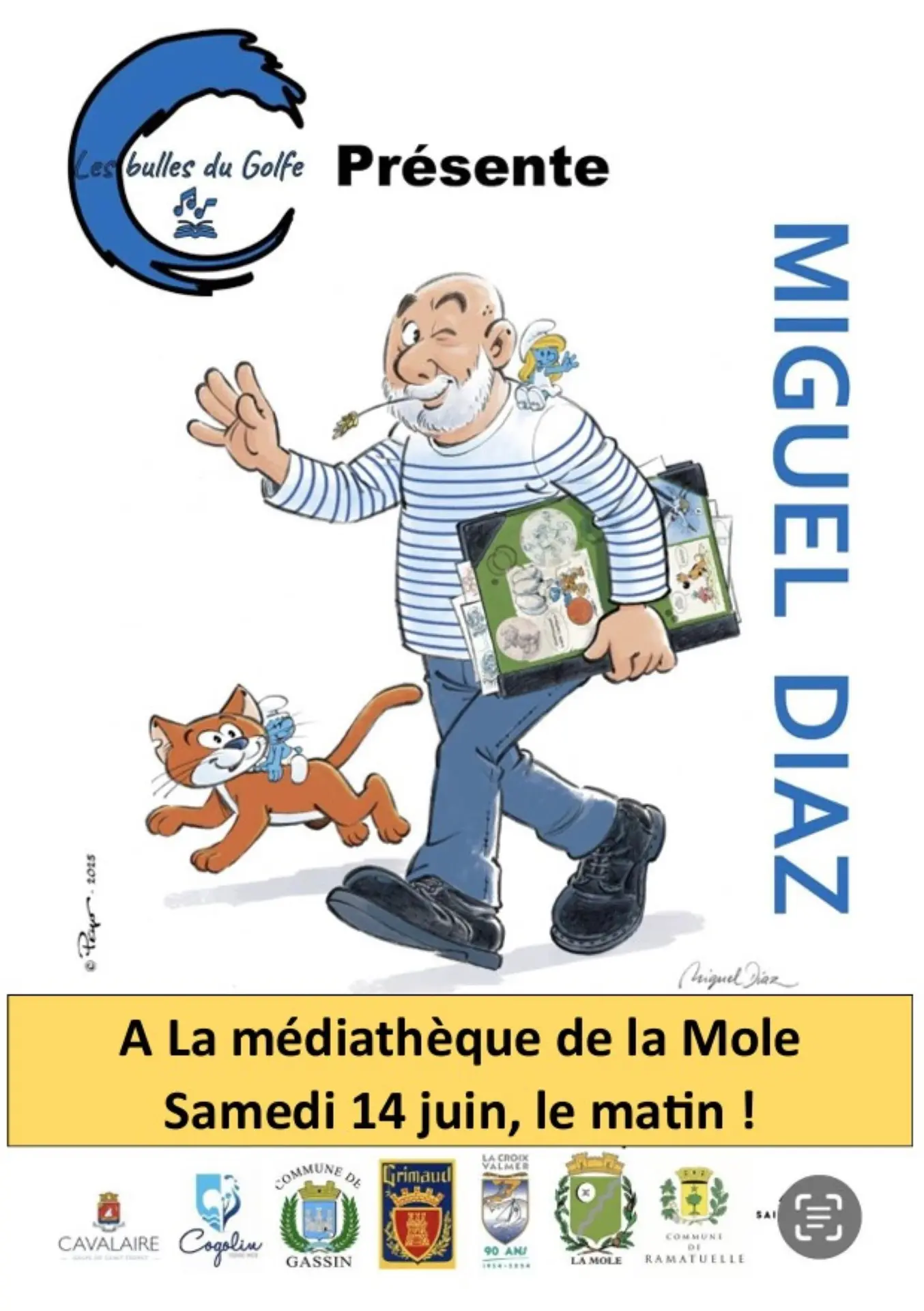 dedicace de Miguel DIAZ