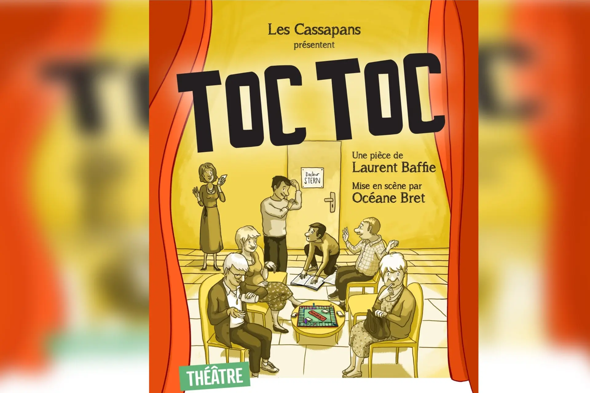 Théâtre des Cassapans Toc Toc_Thônes