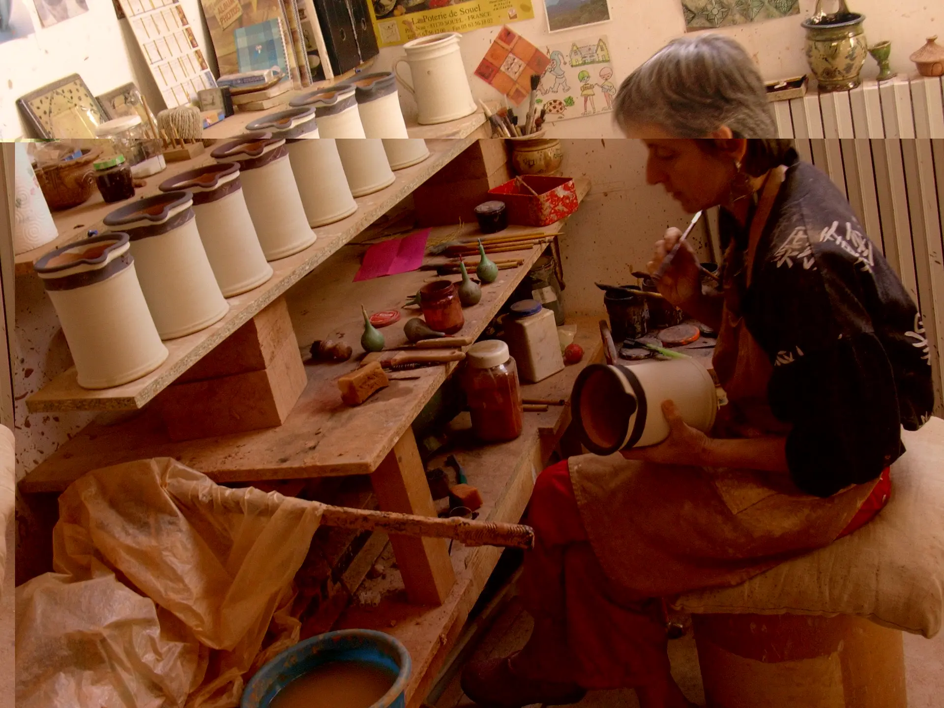 stage de poterie