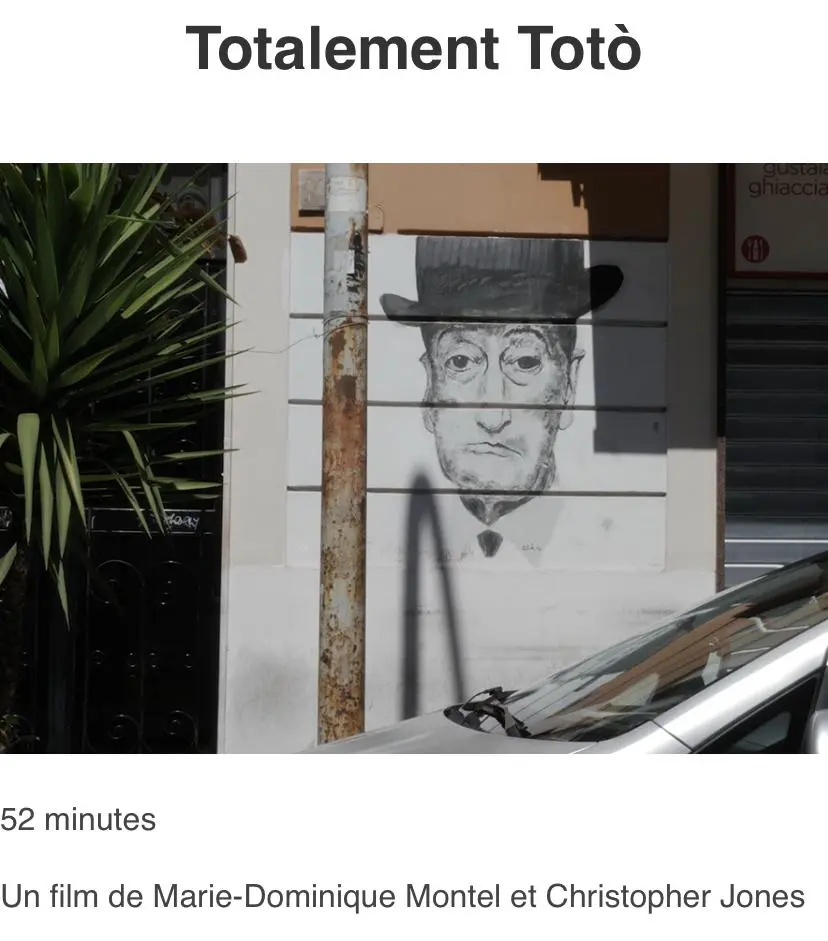 Projection du film documentaire : Totalement Toto