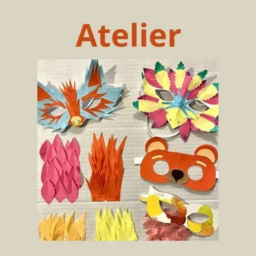 Festival Les p'tits se réveillent - atelier animasque