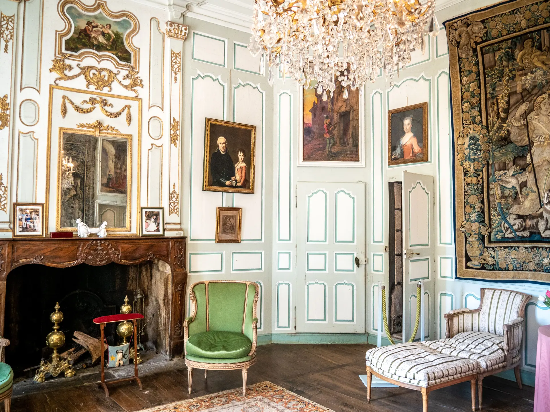Intérieur du château