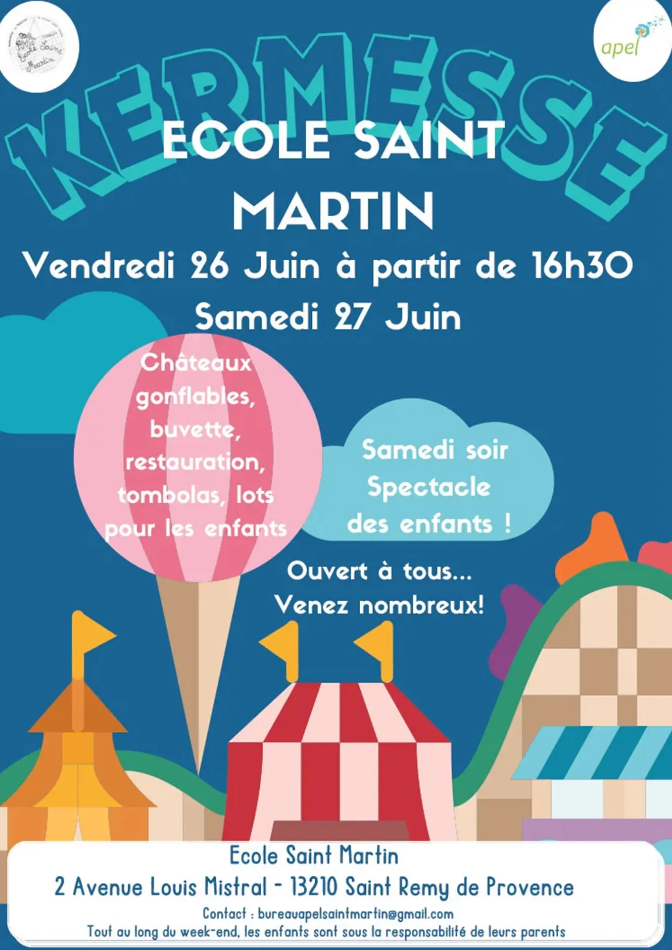 Kermesse de l'école Saint-Martin à Saint-Rémy-de-Provence_Saint-Rémy-de-Provence