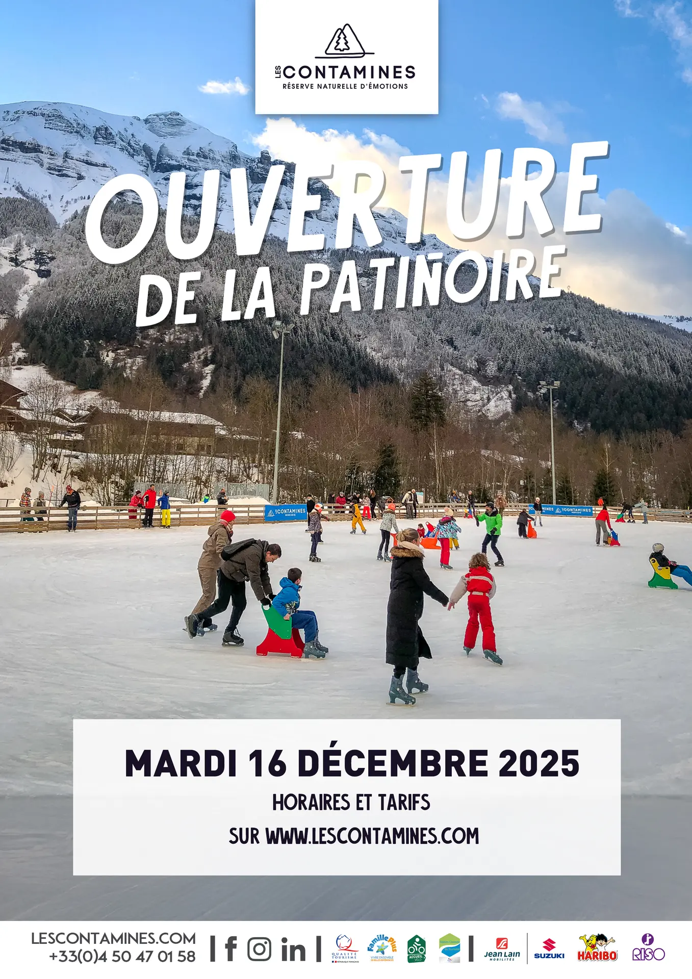 Ouverture officielle de la patinoire_Les Contamines-Montjoie