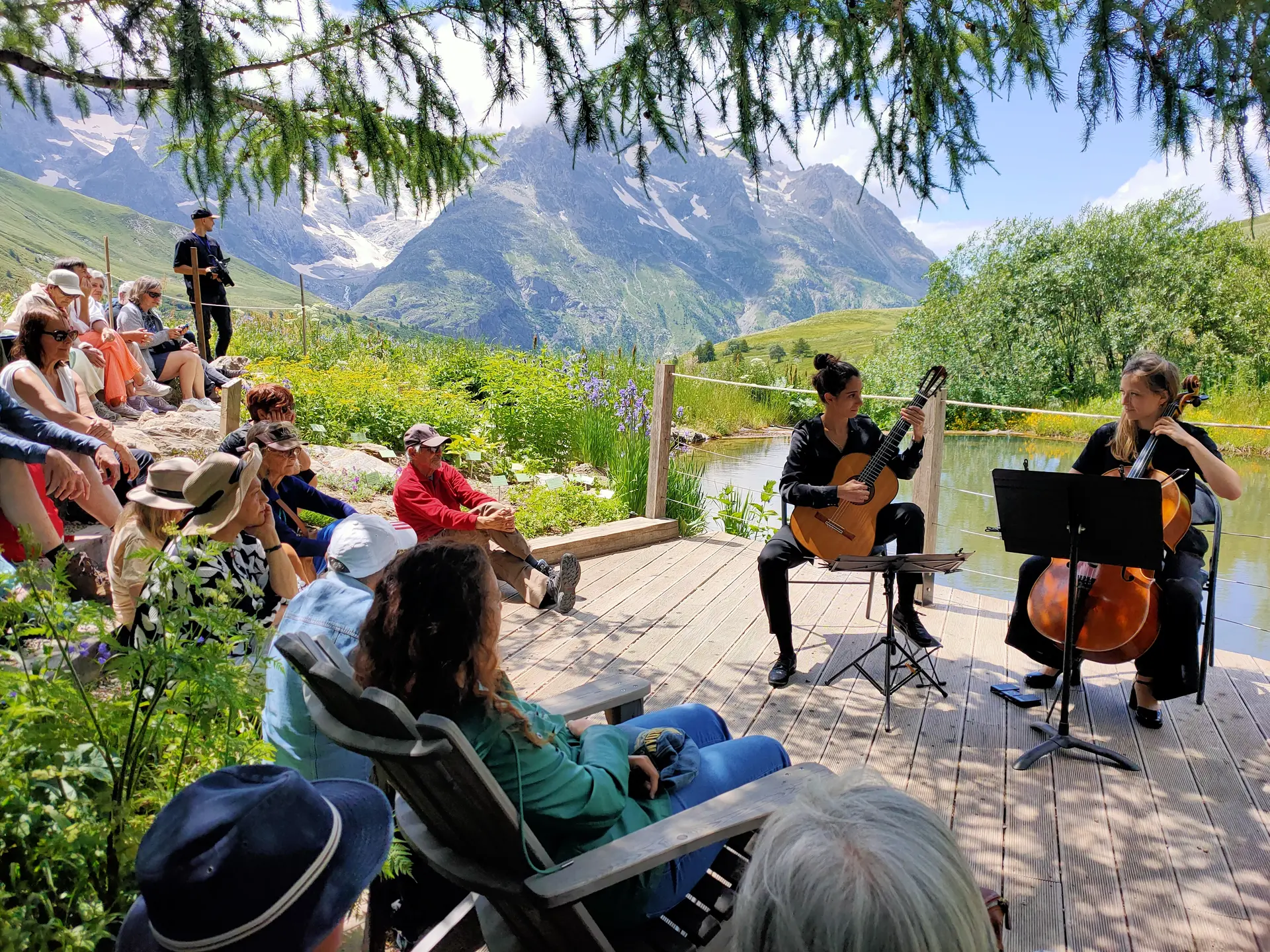 Aubade au Jardin du Lautaret
