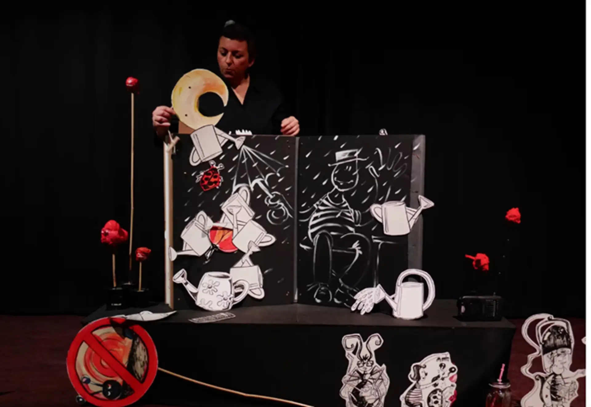 Illustration du spectacle Coquelicot FM