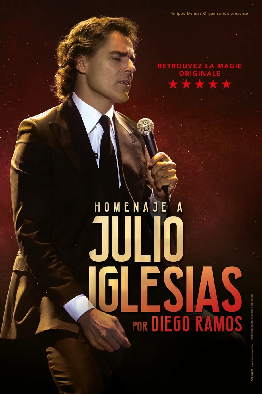 Hommage à Julio Iglesias par Diego Ramos_Avignon