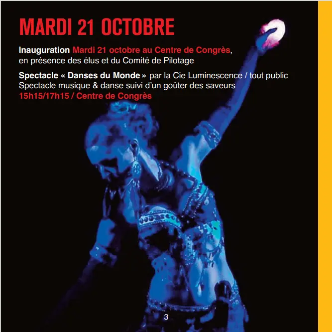Culture du monde : Inauguration et spectacle