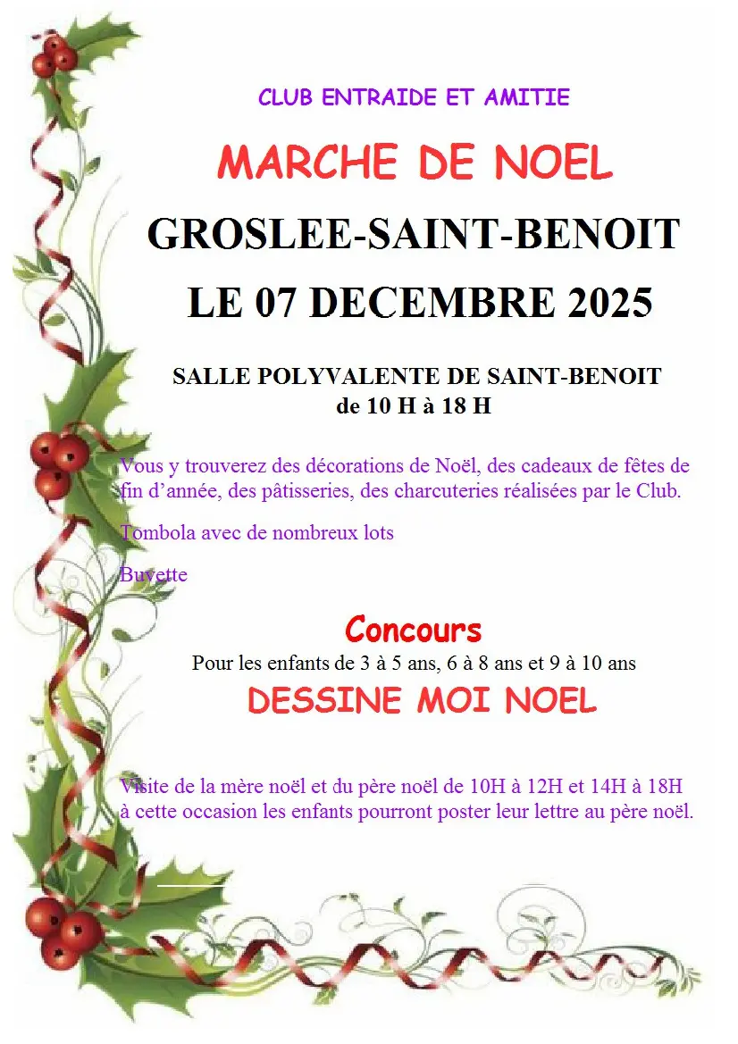 Marché de Noël à Saint Benoit_Groslée-Saint-Benoit
