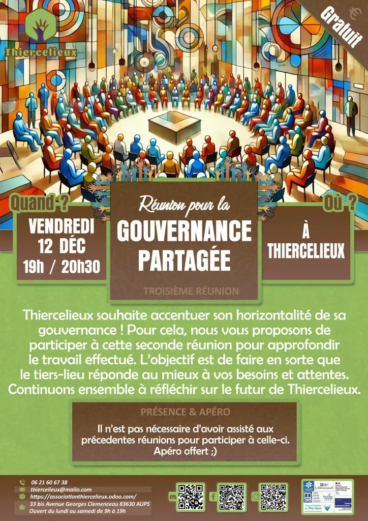 Réunion pour la gouvernance partagée