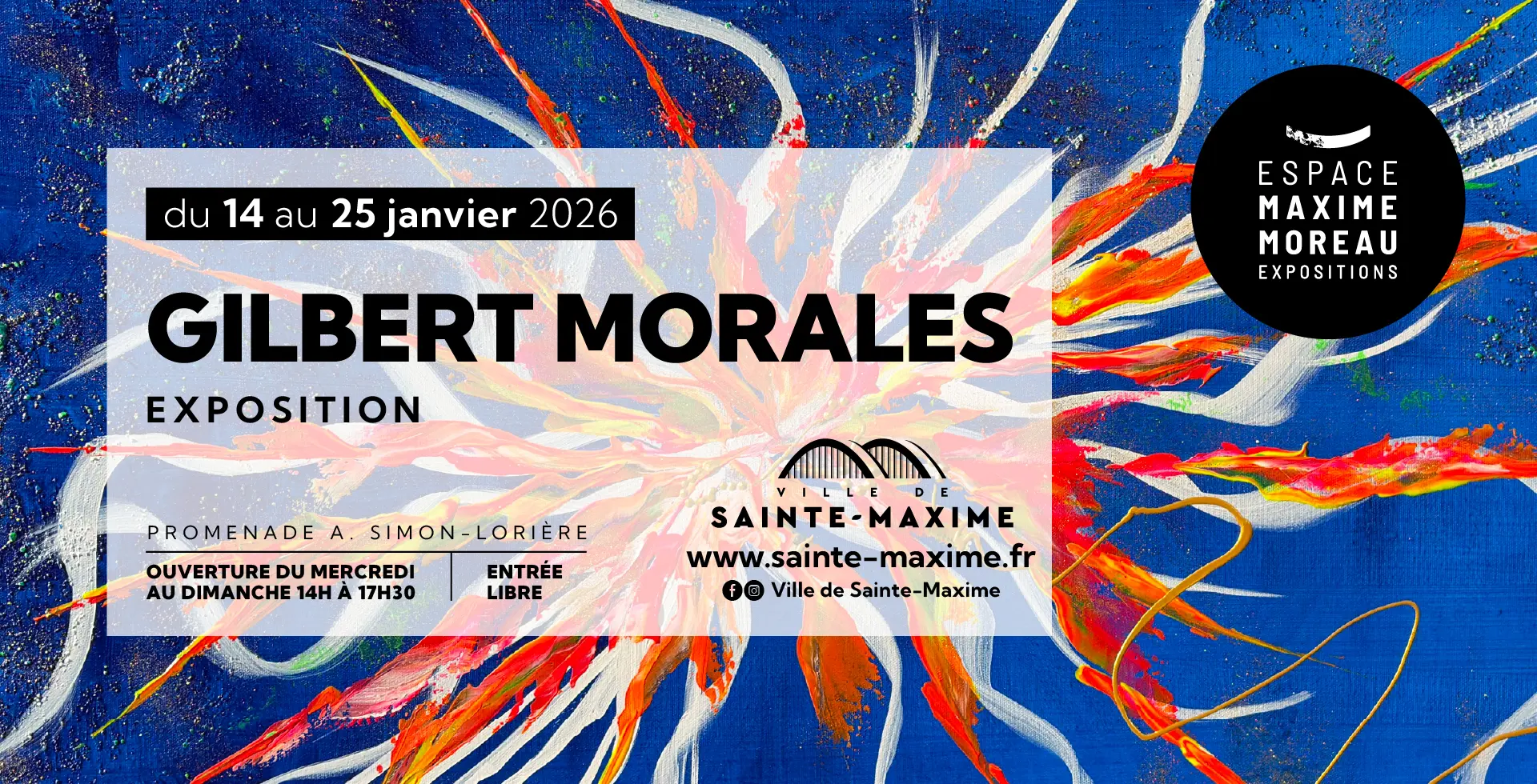 Exposition Gilbert Morales_Sainte-Maxime