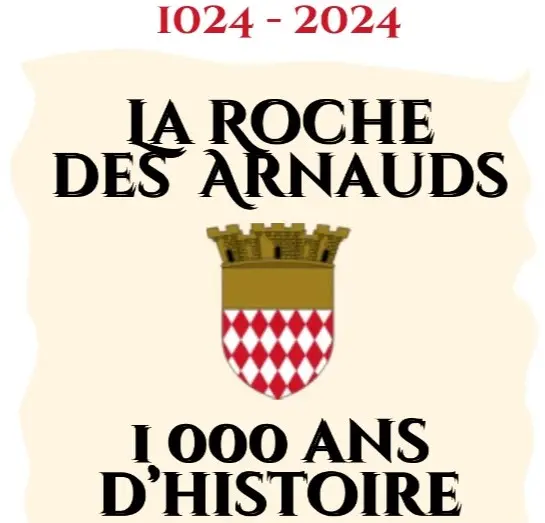 Logo La Roche des Arnauds 1 000 ans
