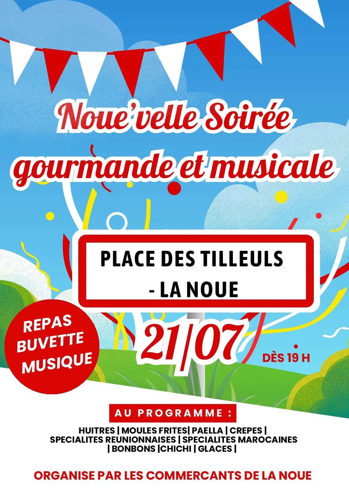 Noue'velle soirée gourmande et musicale