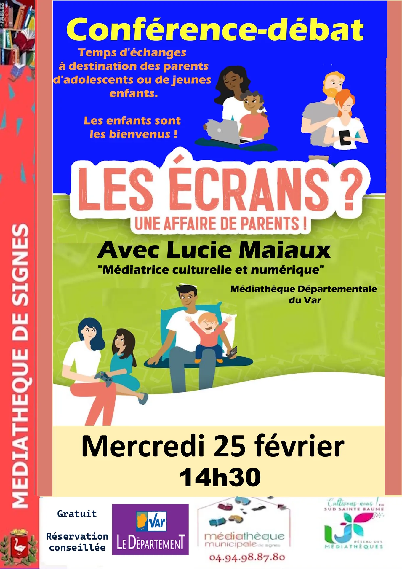 Conférence- Débat « Parentalité et écran »_Signes
