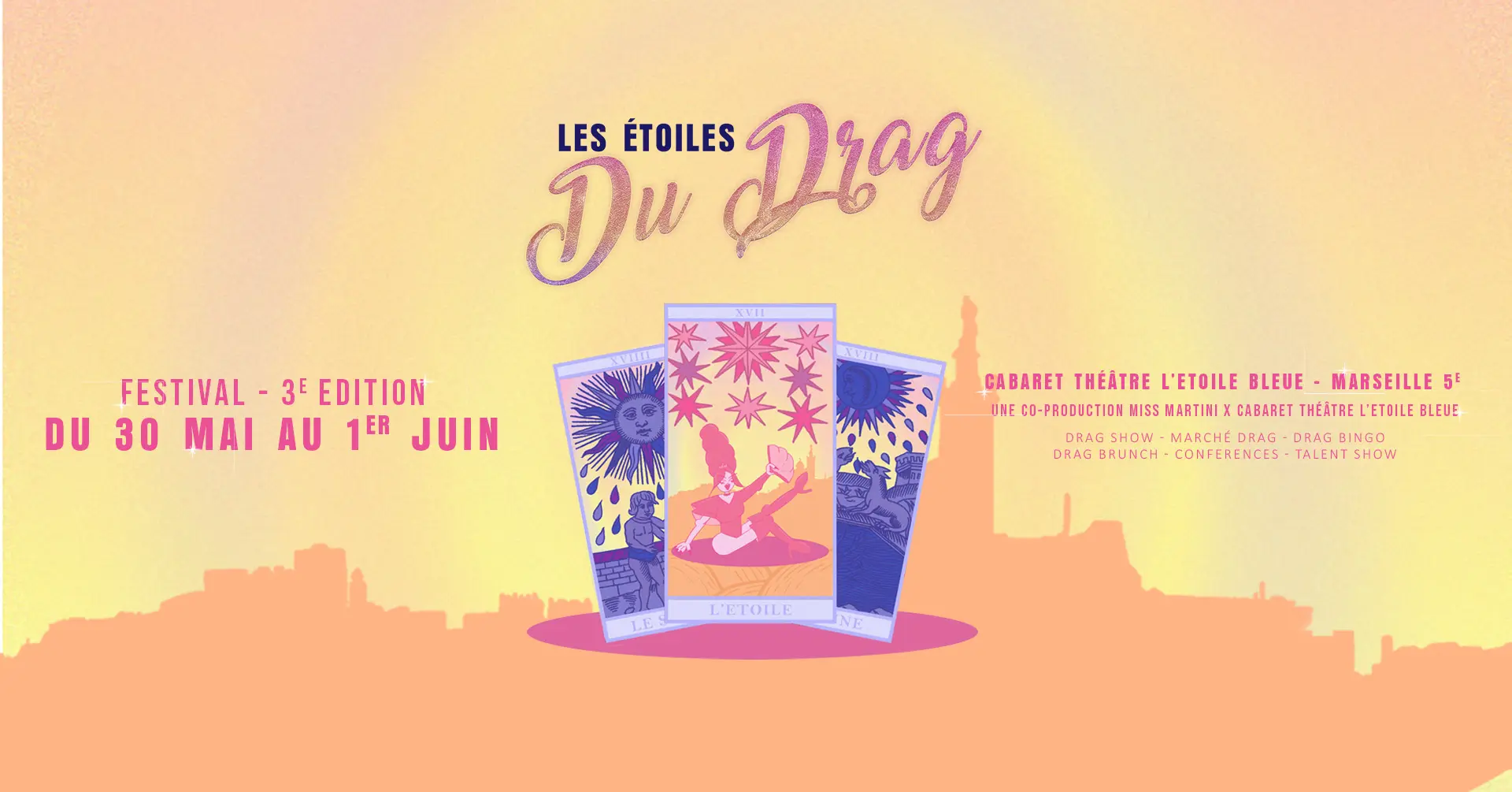 Les étoiles du Drag