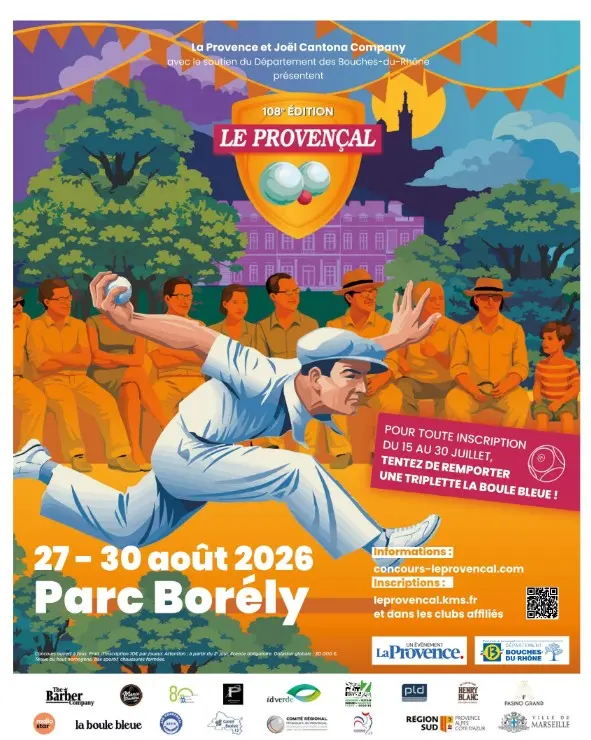 Concours le Provençal à Pétanque 2026