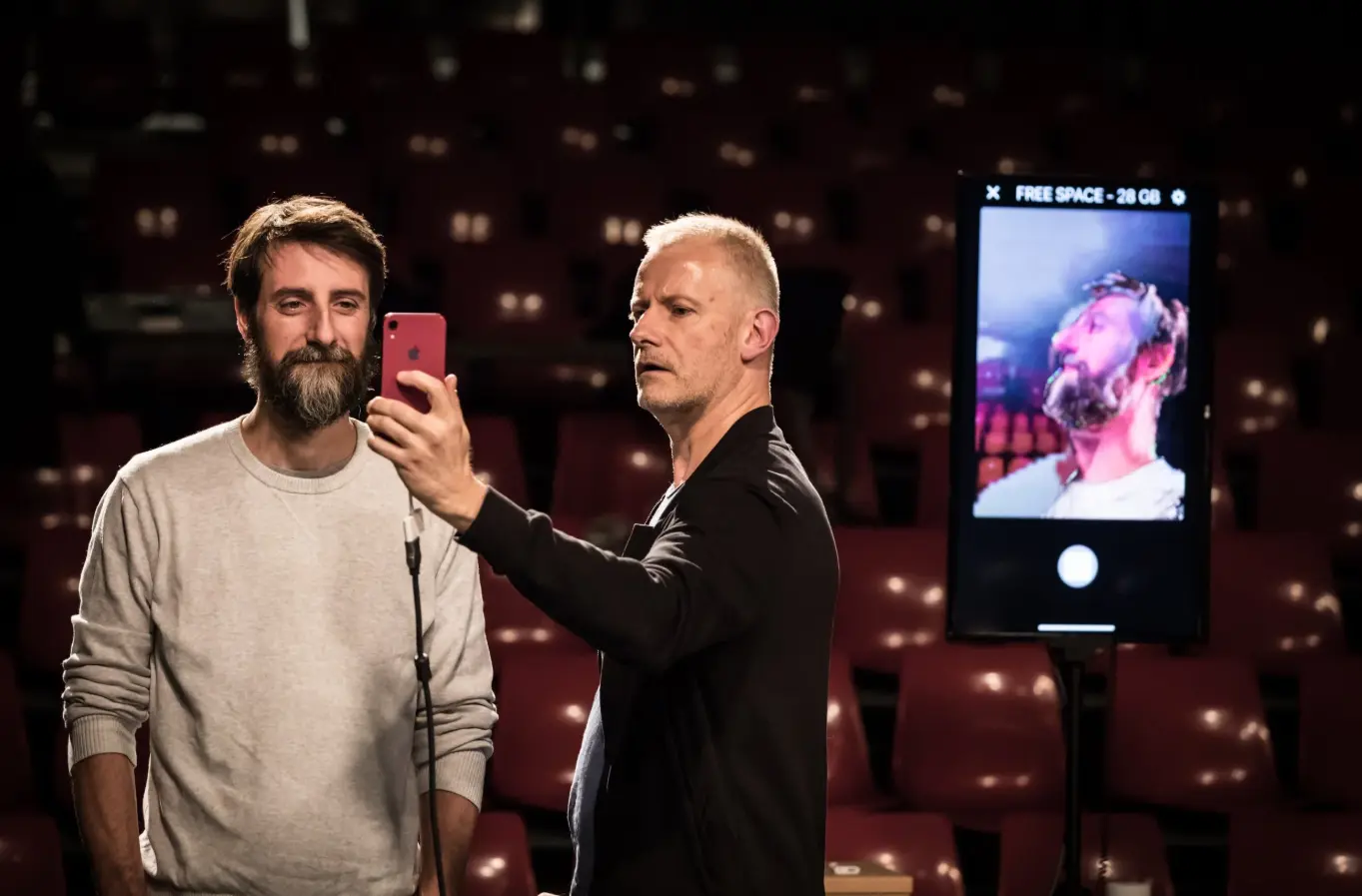 Affiche spectacle Que du bonheur (avec vos capteurs)