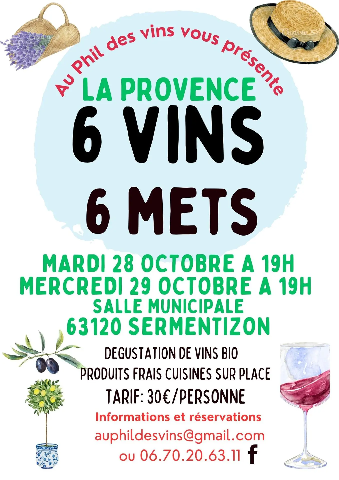 accompagnés de produits frais cuisinés sur place. La Provence