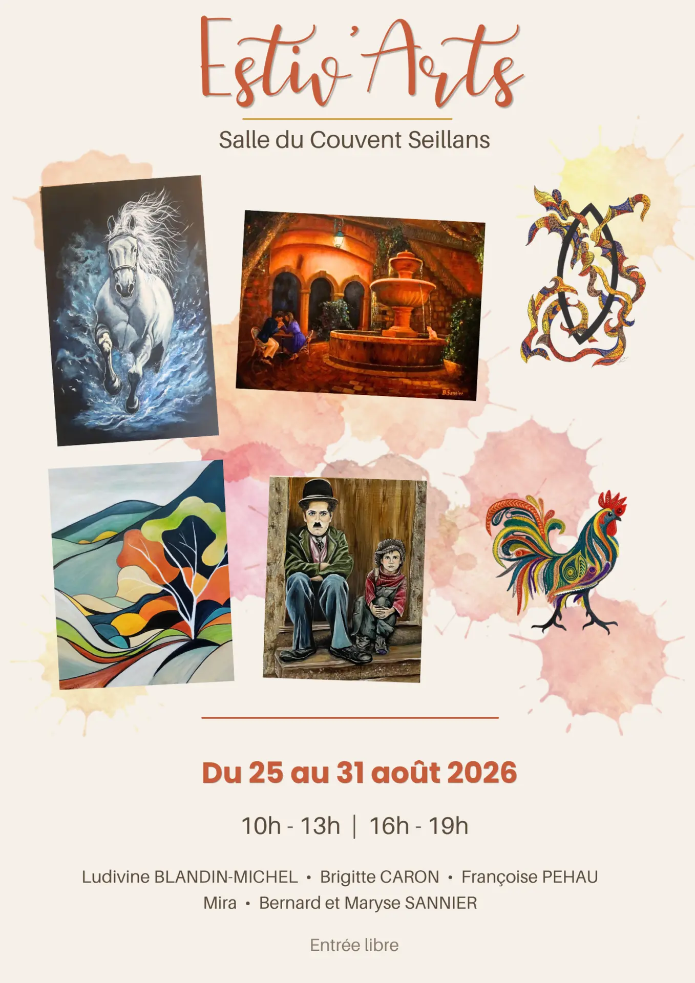 6 ARTISTES s'exposent