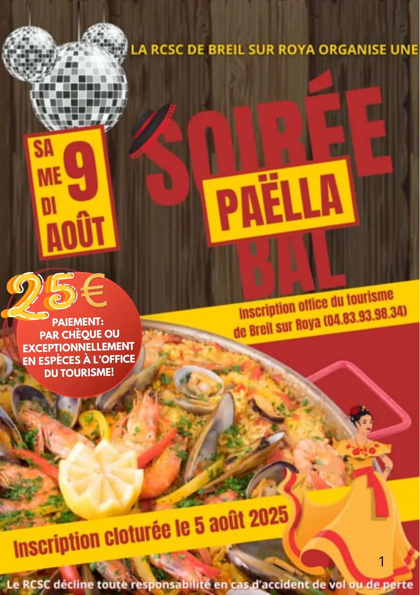 Soirée Paëlla