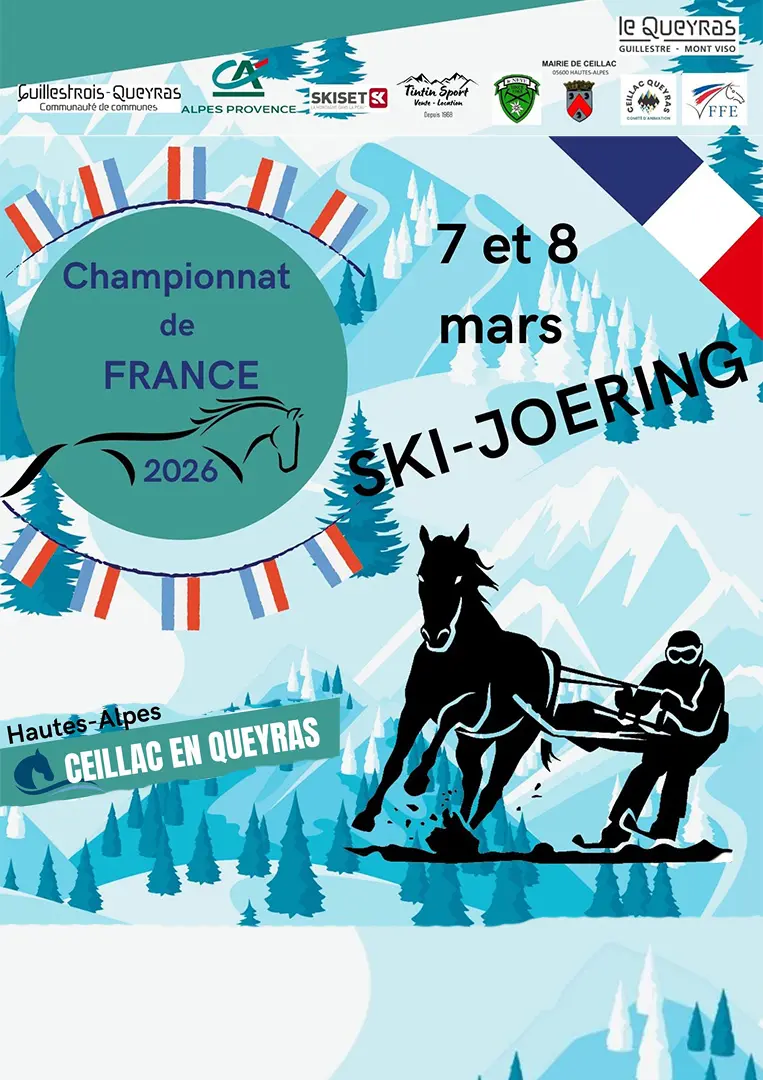 Championnat de France de Ski joëring_Ceillac