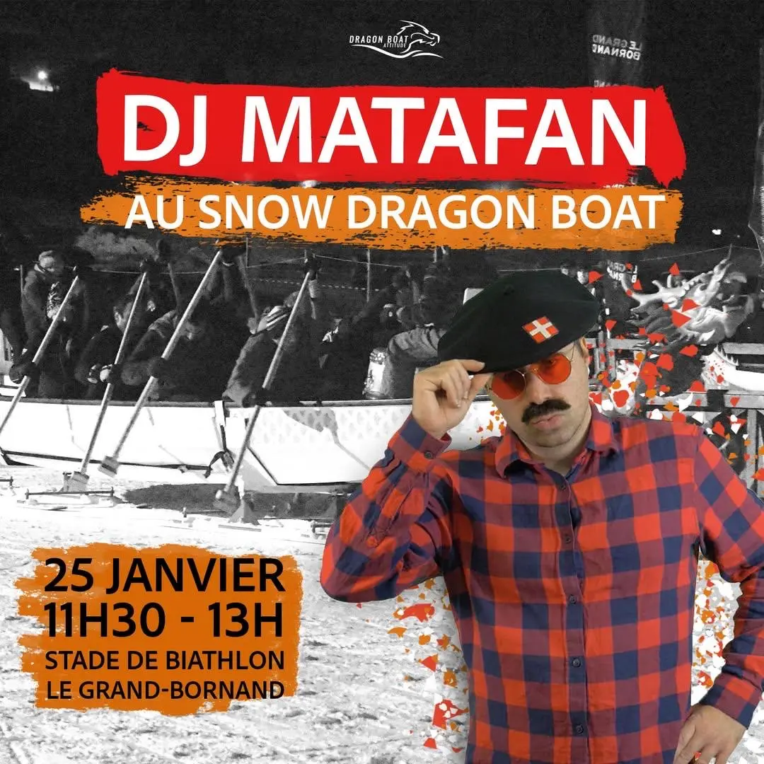 DJ Matafan concert au stade de biathlon