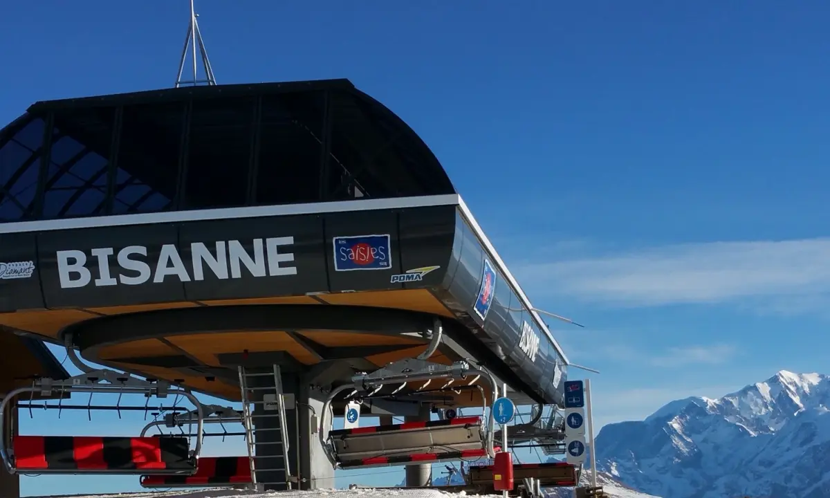 Télésiège de Bisanne les Saisies
