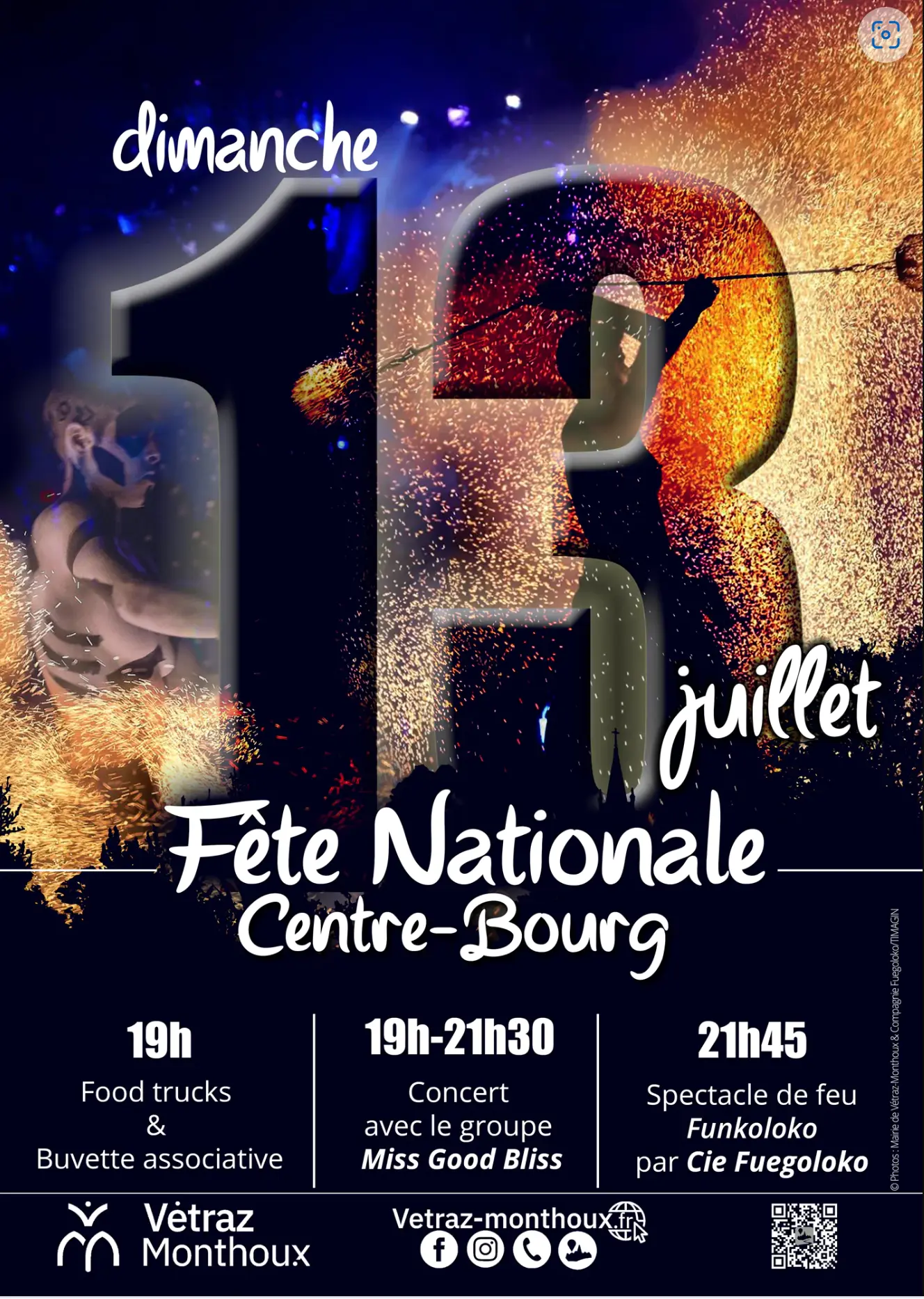 Affiche fête nationale 2025