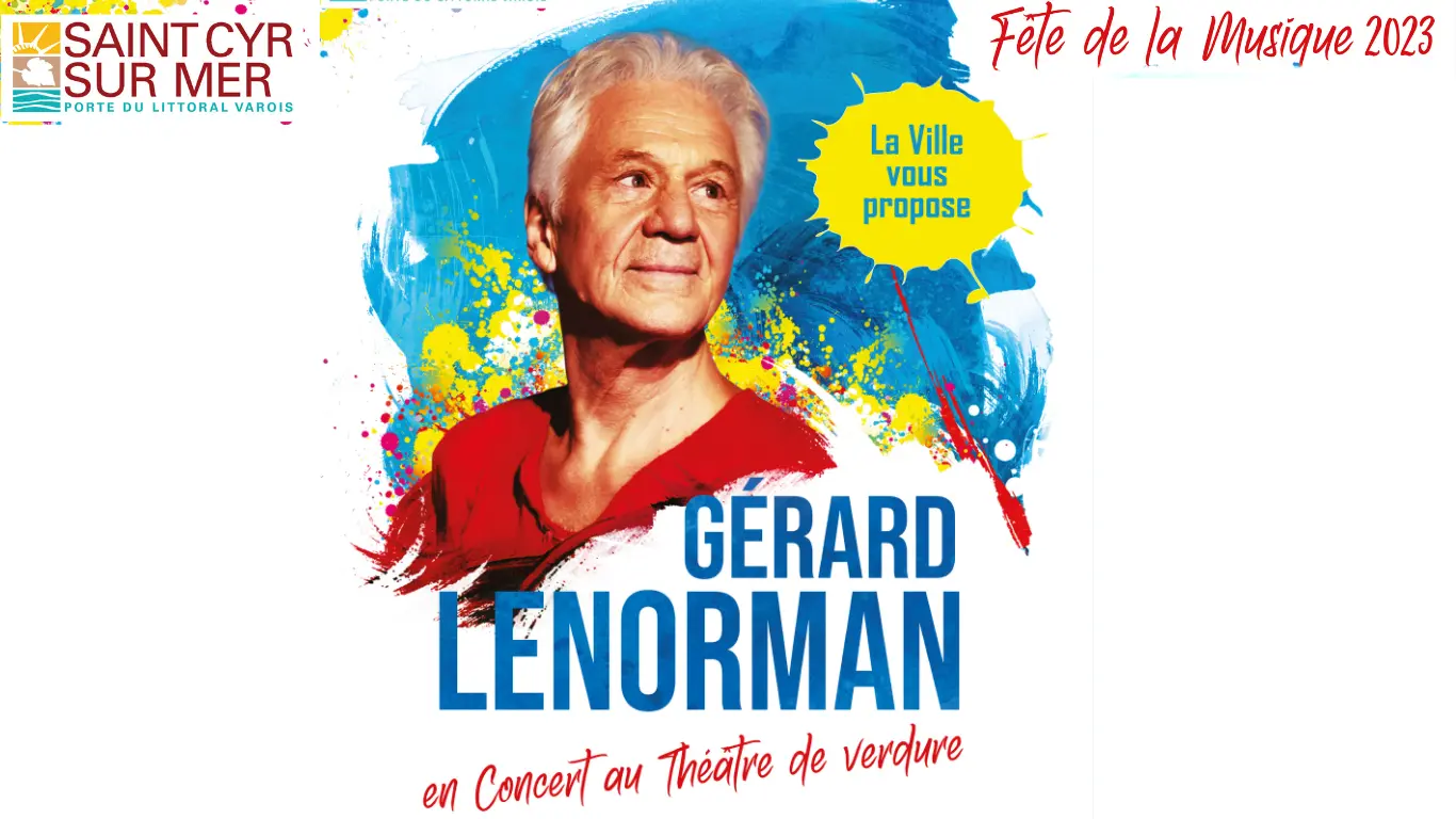 Concert de Gérard Lenorman à Saint-Cyr-sur-Mer