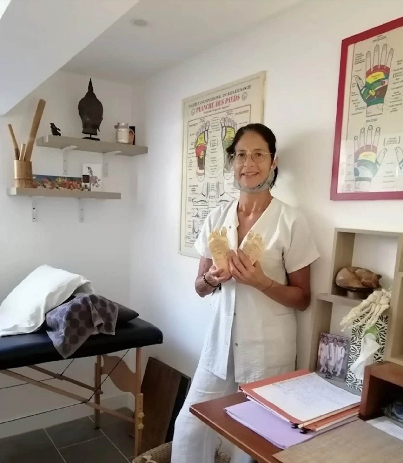 Mme Vighetti, Réflexologue