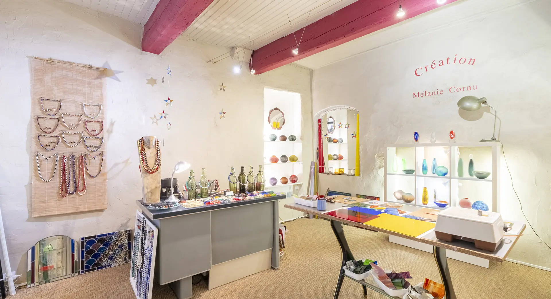 Initiation à l'art du Vitrail Tiffany avec Mélanie Cornu