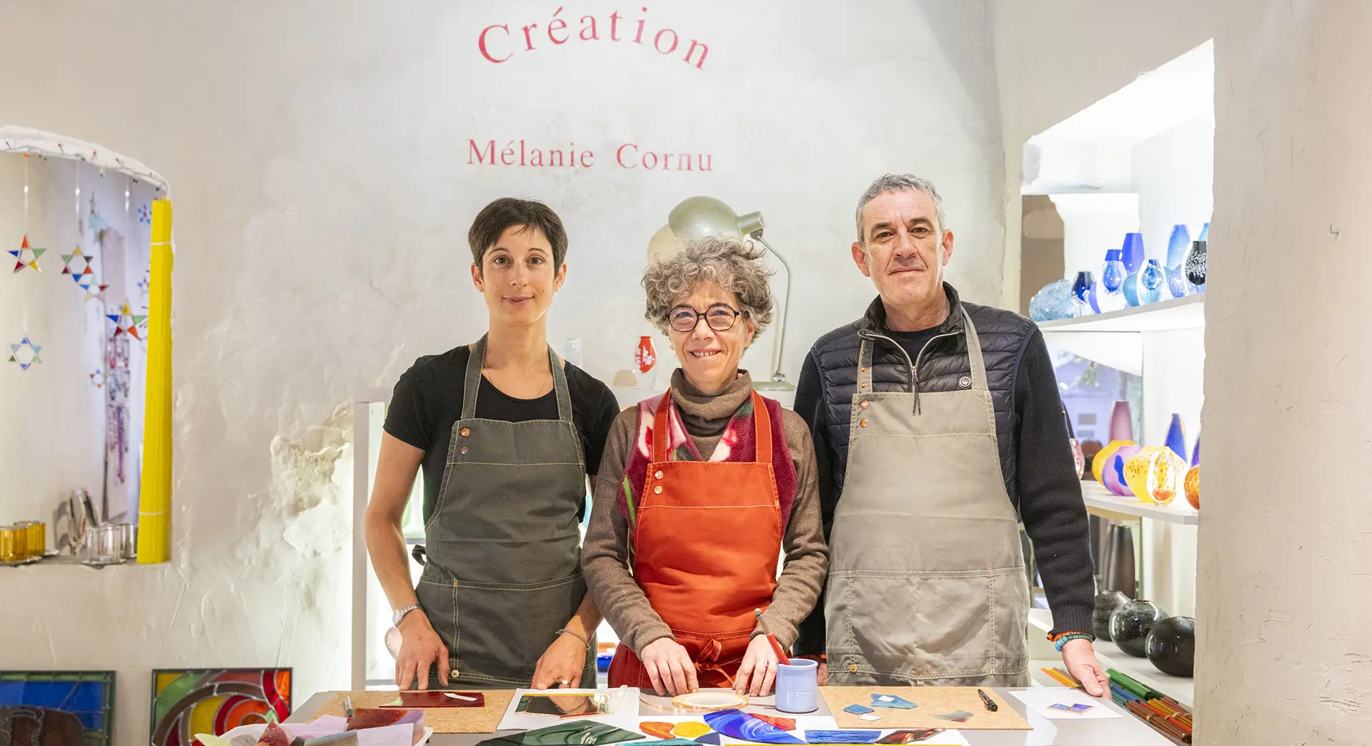 Initiation à l'art du Vitrail Tiffany avec Mélanie Cornu