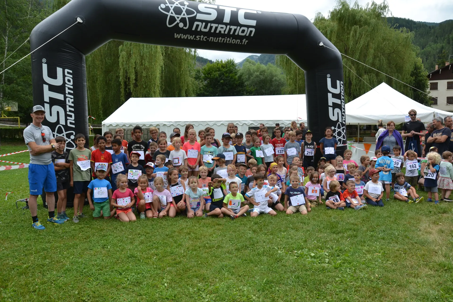 Trail des Mélèzes cours des enfants