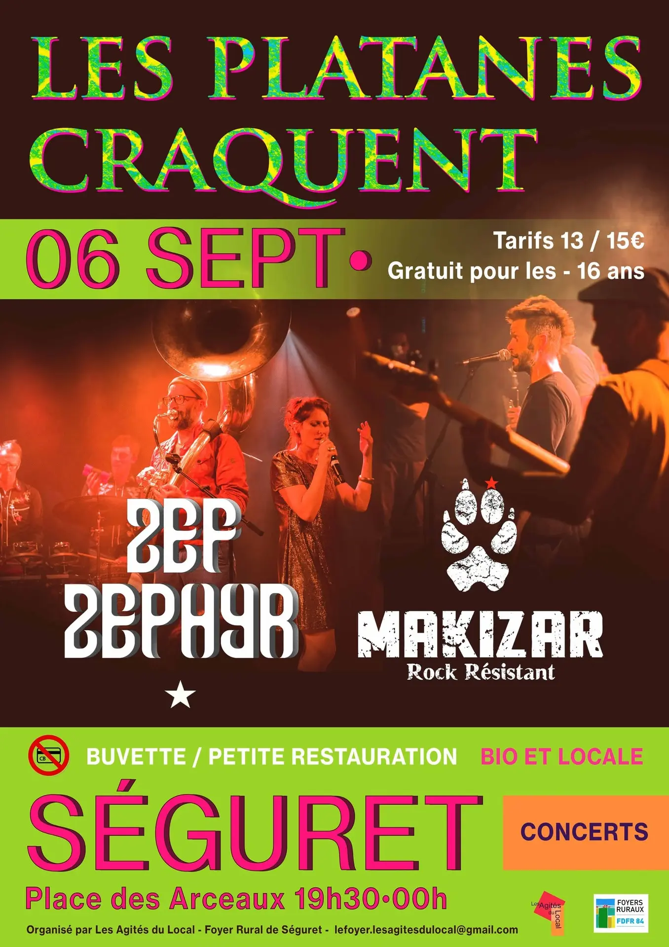Concerts Les platanes craquent_Séguret