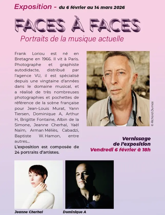 Exposition Frank Loriou - Faces à faces_Hyères