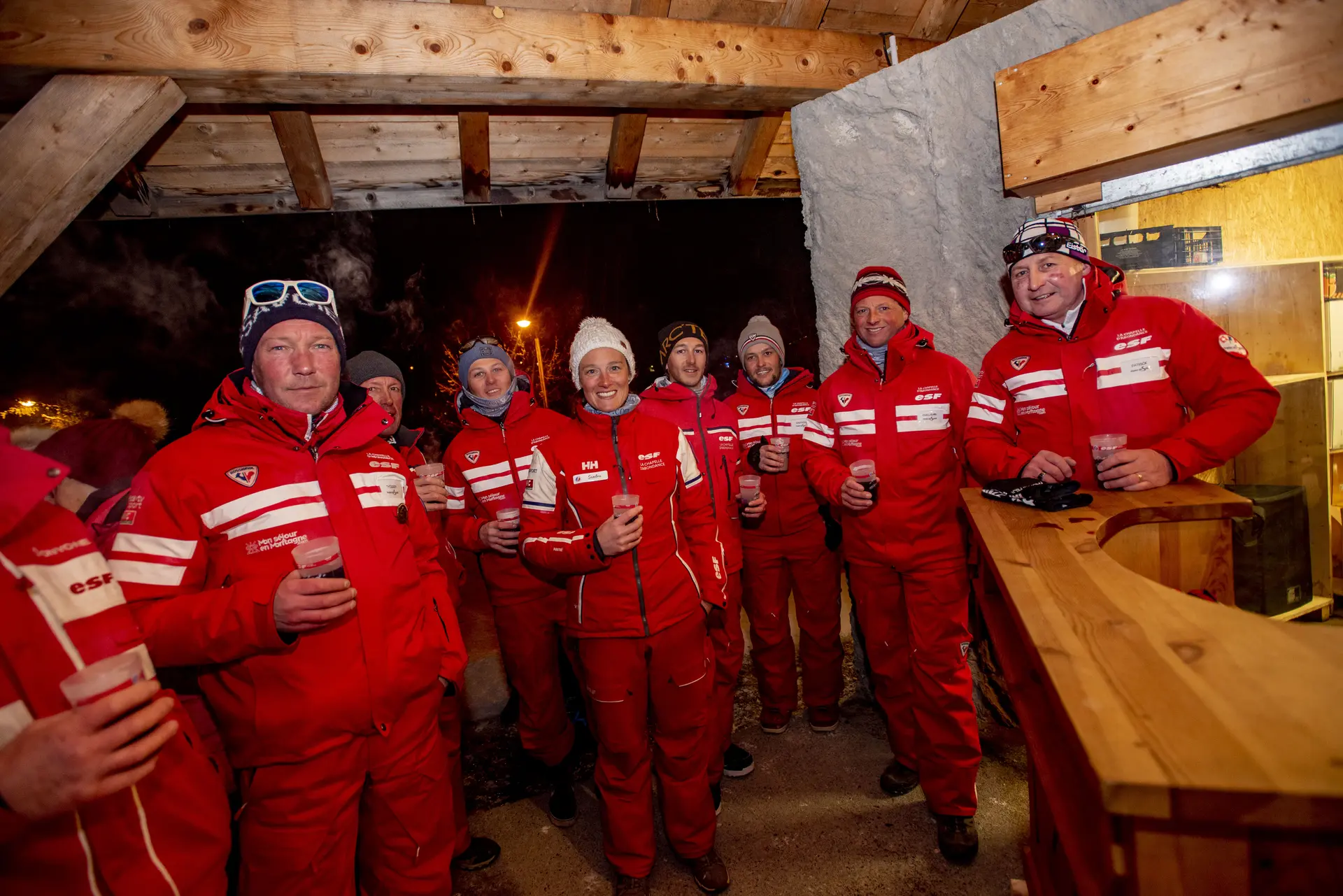Pot offert par l'esf
