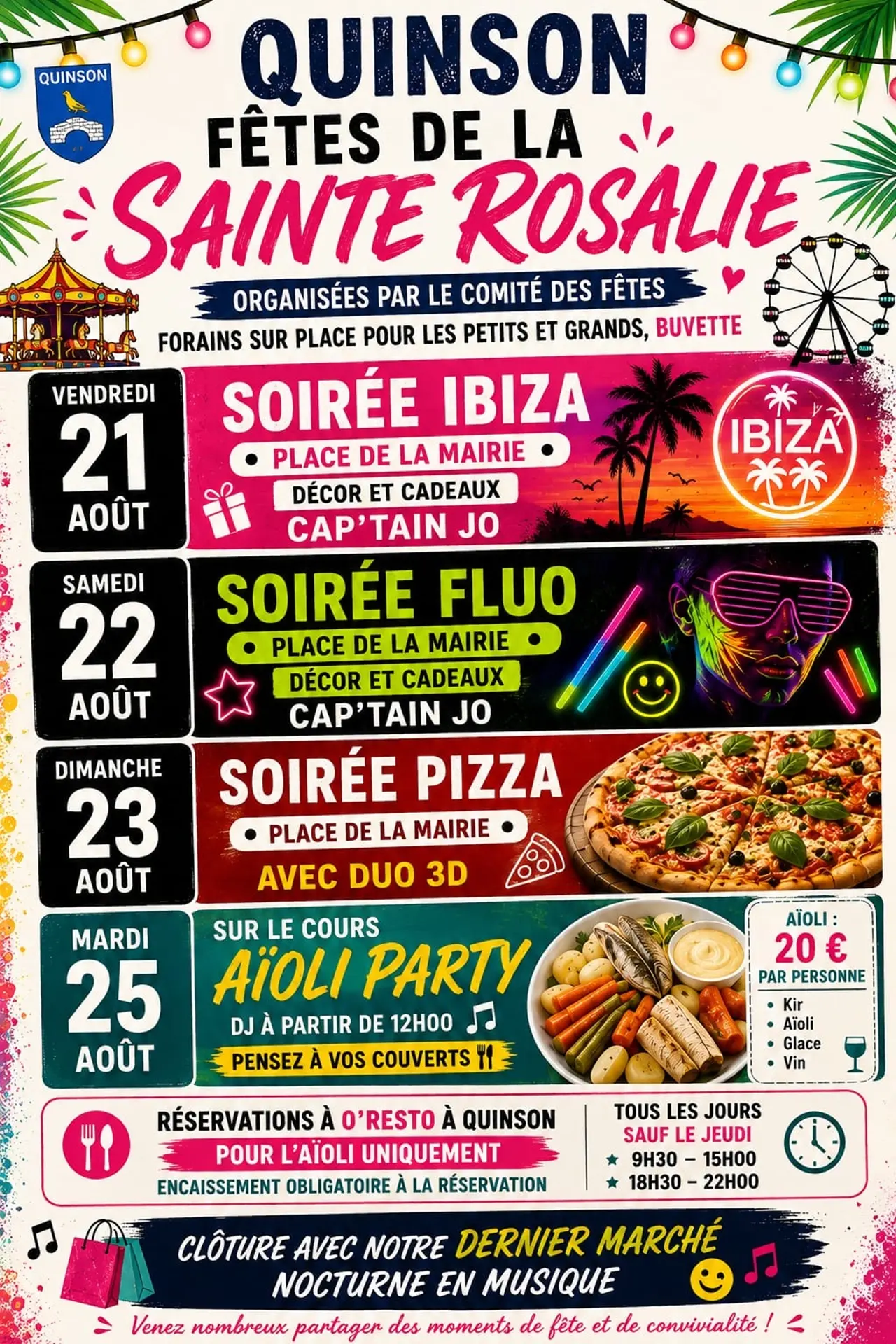 Fêtes de la Sainte-Rosalie_Quinson