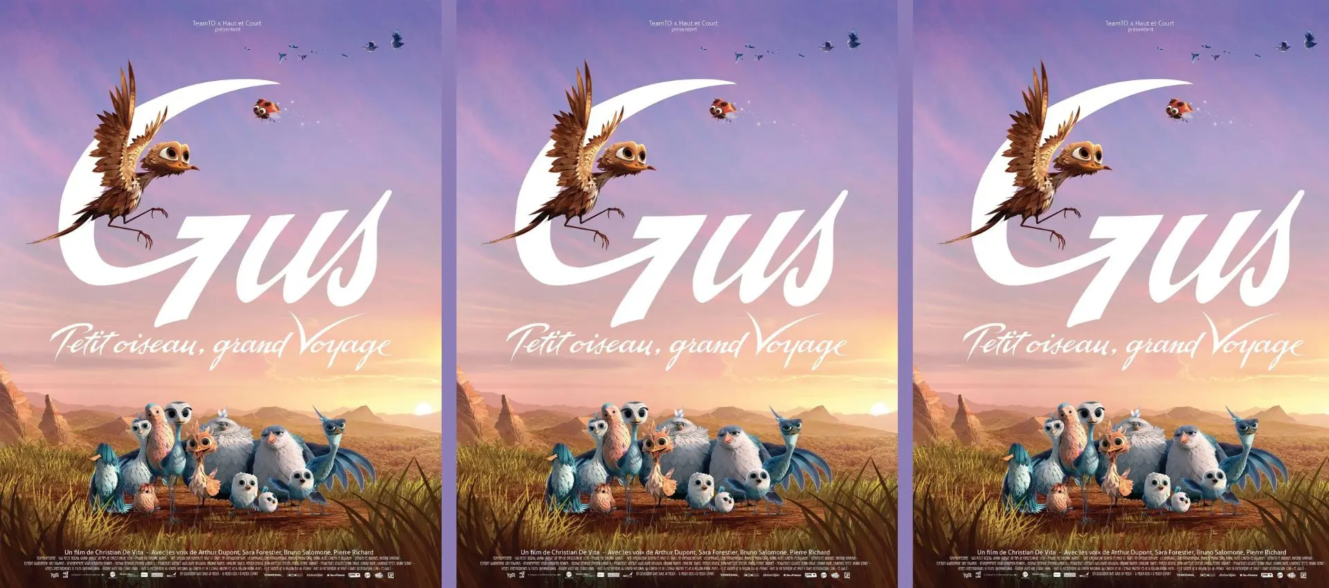 Ciné pitchouns : Gus, petit oiseau grand voyage_Sainte-Maxime